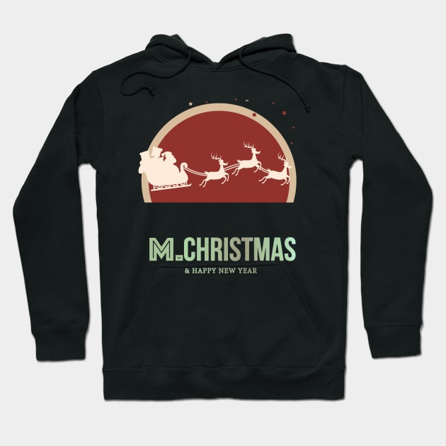 Merry Christmas and happy New Year Hoodie by NSRT